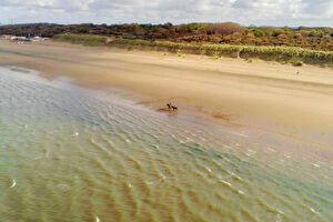 Schitterend strand op 400 meter afstand